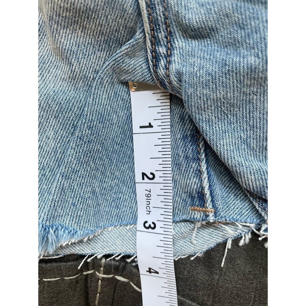 Blank NYC The Reeve High-Rise Cut-off Denim Jean Shorts Womens Size 26"/ 2 - Picture 5 of 7
